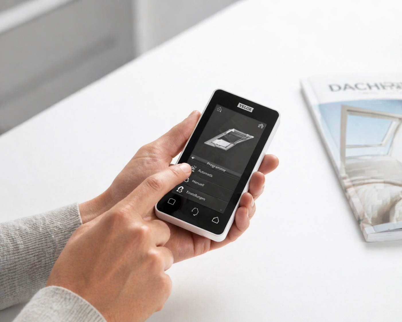 Elektrische Steuerung Dachfenster