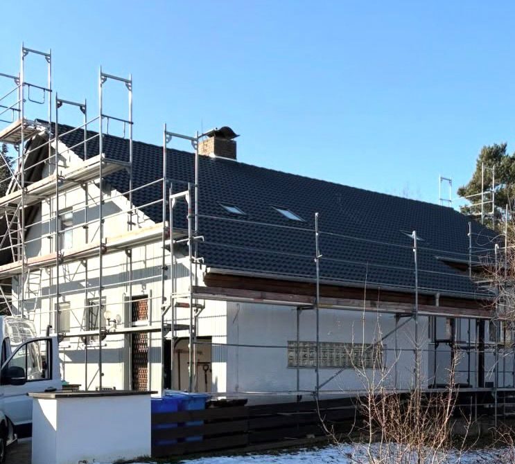 Dachsanierung mit neuer Eindeckung