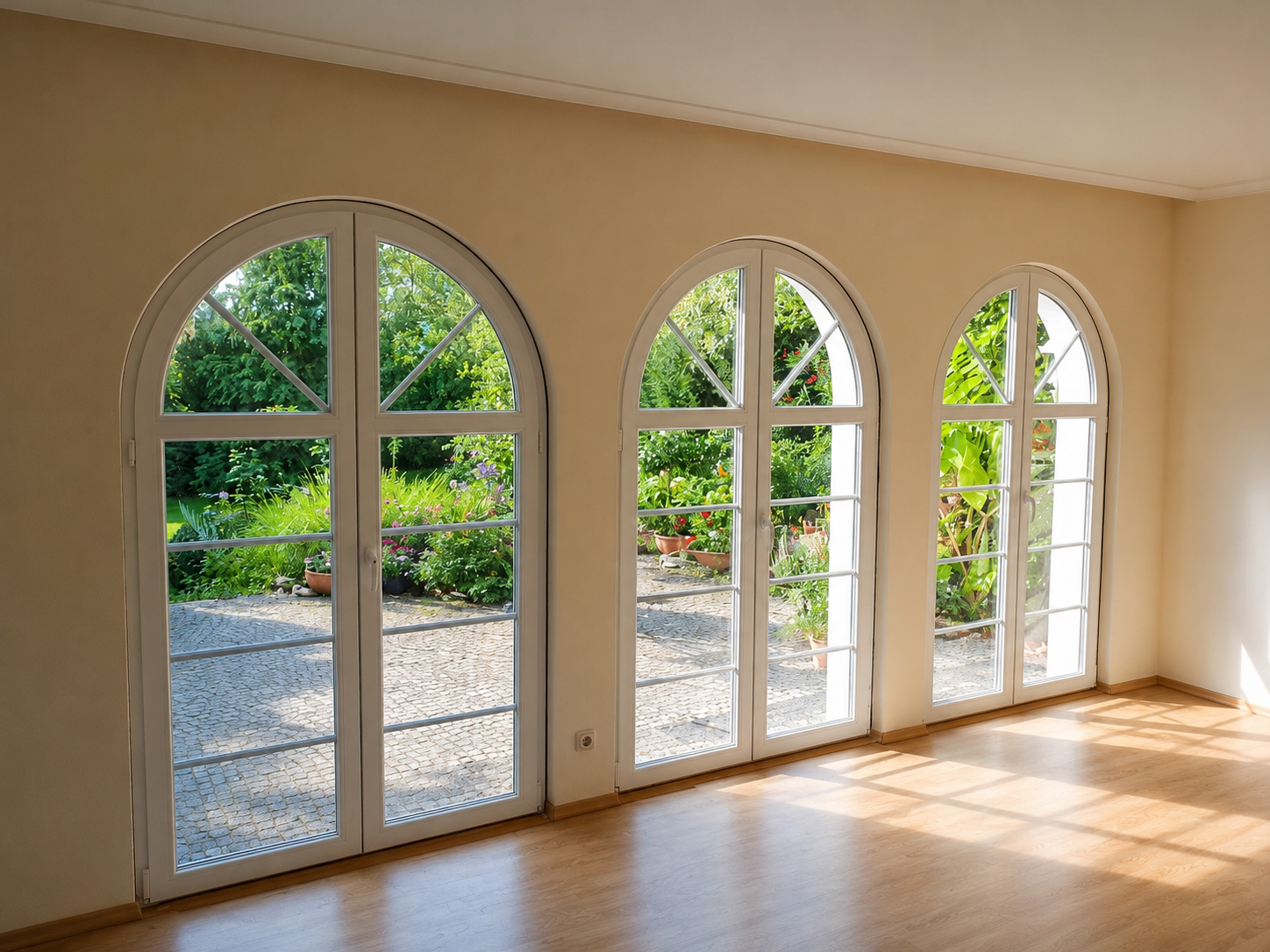 Rundbogen-Fenstertüren in Berlin