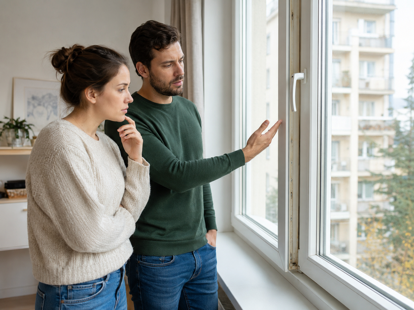 Fenster lässt sich nicht mehr kippen in einer Mietwohnung – Mieter prüfen den Schaden